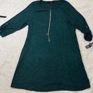 NWT AGB Green Dress